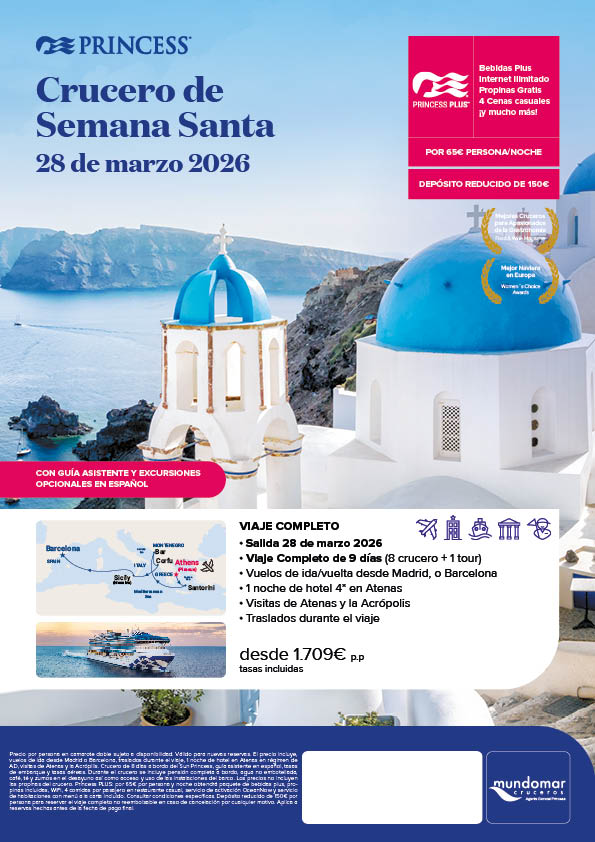 Viaje por Islas Griegas en Semana Santa