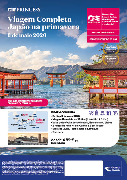 Viagem Completa Japão em Primavera